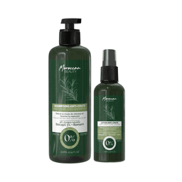 Natural Anti-Hair Loss & Regrowth Duo – 300ml Shampoo & 100ml Lotion – 90-Day Treatment